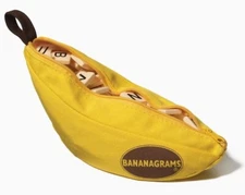 BANANAGRAMS Anagram 144 Tile GAME & The Official BOOK 575 Word Challenges TILES