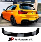For BMW 1 Series F20 F21 LCI Rear Gloss Black Roof Spoiler M135 M140 2015-19