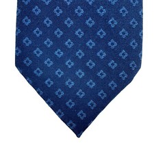 Tommy Hilfiger Mens Clean Neat Classic Neck Tie Blue 3 1/8"