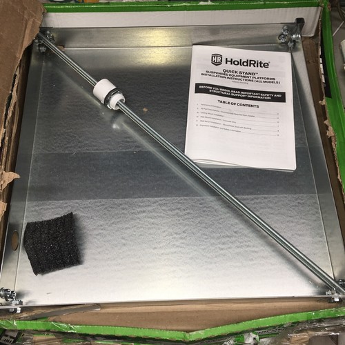 HoldRite 40-SWHP-W Ceiling Mounted Quick-Stand Water Heater Platform,  20-Gallon - Nastri d'Argento