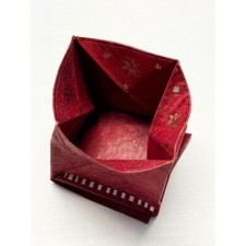Moroccan Folding Wallet Leather Coin Purse Handmade Pocket Unisex