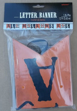 Letter Banner Halloween Party Decorations Room Decor