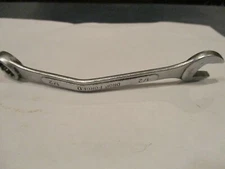 POWERBUILT DROP FORGED 1/2" BOX & OPEN END WRENCH CURVED