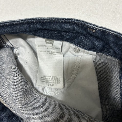 Levis 552 Womens Jeans Mid Rise Straight Size 10 S/C Blue - Picture 8 of 10