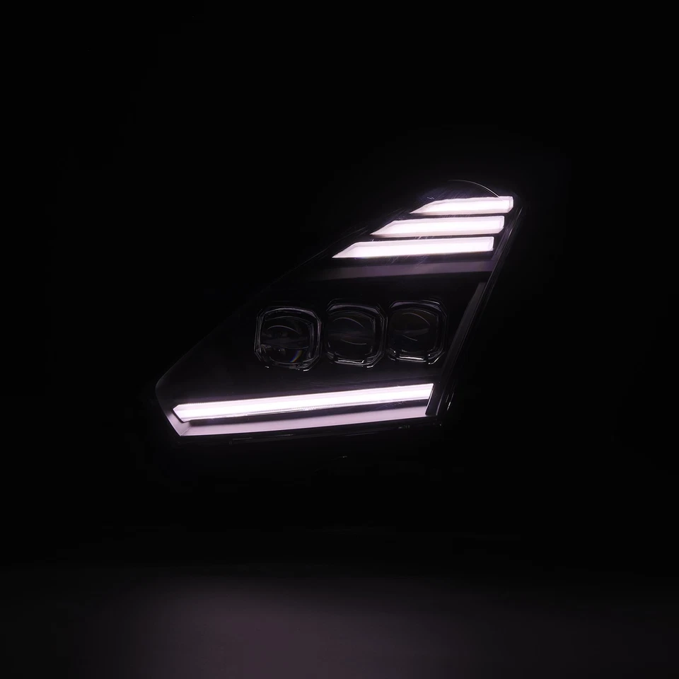 Faros proyectores LED negros Fit 2009-2025 Nissan GT-R serie NOVA Foto 3 de 4