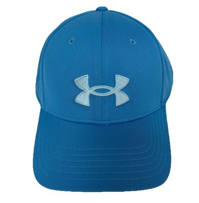Under Armour Blitzing Baseball Cap Blau Herren OSFM Verstellbar Neu 