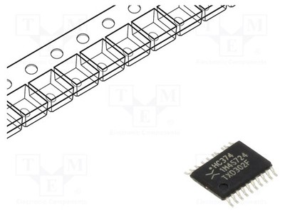 SMD HC Rolle,Band IC: digital Ch: 8 CMOS Flipflop D﻿ TSSOP20