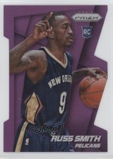 2014-15 Panini Prizm Purple Die-Cut Prizm 65/139 Russ Smith #288 0nr3
