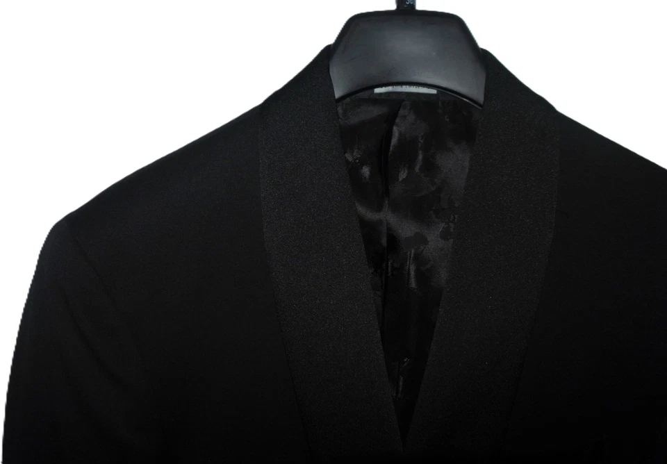 NWOT Men's 40L Ted Baker Josh Shawl Lapel Tuxedo Wool Dinner Jacket in Black - Image 2 of 4