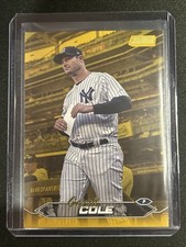 🔥Gerrit Cole 2024 Topps Stadium Club #165 Gold Foil NY Yankees