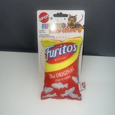 Spot Crinkle Furry-ritos Spicy Micey Catnip Toy   Fun Food-Themed Kitty Play