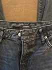 Express size 6R Black Distressed Straight-Leg Jeans — photo 4