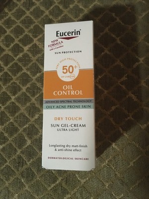 Eucerin Sonnencreme Öl Kontrolle fettige zu Akne neigende Haut LSF50 - 50ml