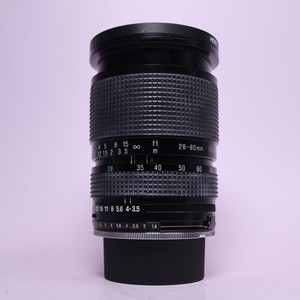 Tamron SP 28-80mm f/3.5-4.2 CF Macro Adaptall 2 Lens w/ Pentax K Adapter