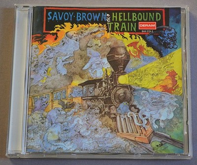 SAVOY BROWN  -  HELLBOUND TRAIN    ( 1972-1991 / DERAM / 7 Tracks )