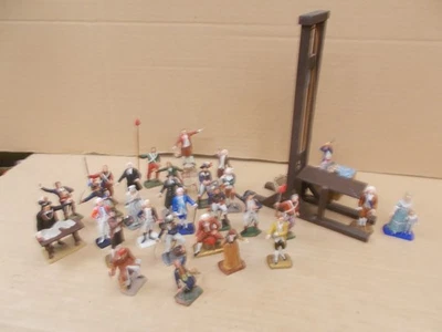 MOKAREX SERIE LA REVOLUTION 29 PERSONNAGES ET UNE GUILLOTINE - Photo 1/4