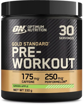 Optimum Nutrition Gold Standard Pre Workout, 330 g Dose, Green Apple