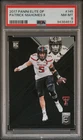2017 Panini Elite Draft Picks #145 Patrick Mahomes II RC PSA 8