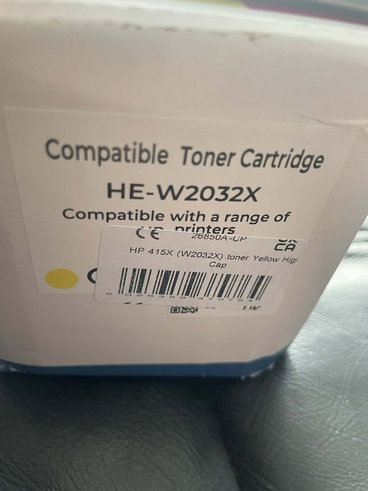 Cartridge People toner cartridge for HP 415X Yellow Toner Cartridge - W2032X
