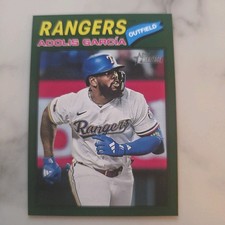 2026 Topps Heritage #384 Adolis García Dark Green