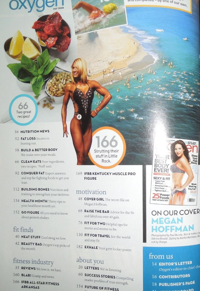 MEGAN HOFFMAN oxygen TOSCA RENO fat melting foods PERFECT WORKOUT PARTNER Foto 3 de 4
