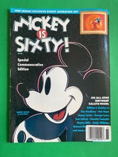 Mickey Is Sixty Magazine 1988 Commemorative Edition EX No Ml