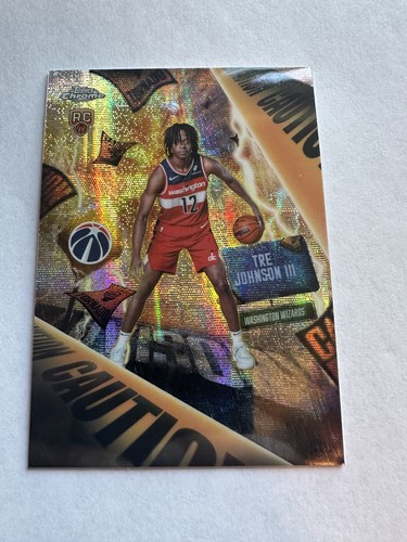2025 Topps Chrome Tre Johnson III Base (RAW)