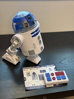 Disney Star Wars Galaxy's Edge Custom Clear Top R2-D2 Droid with remote