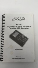 Focus Enhancement FS-100 DVCPRO HD User Guide Only