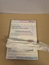 Genuine Microsoft Word 2000 and Works CDs With Licences English Language 