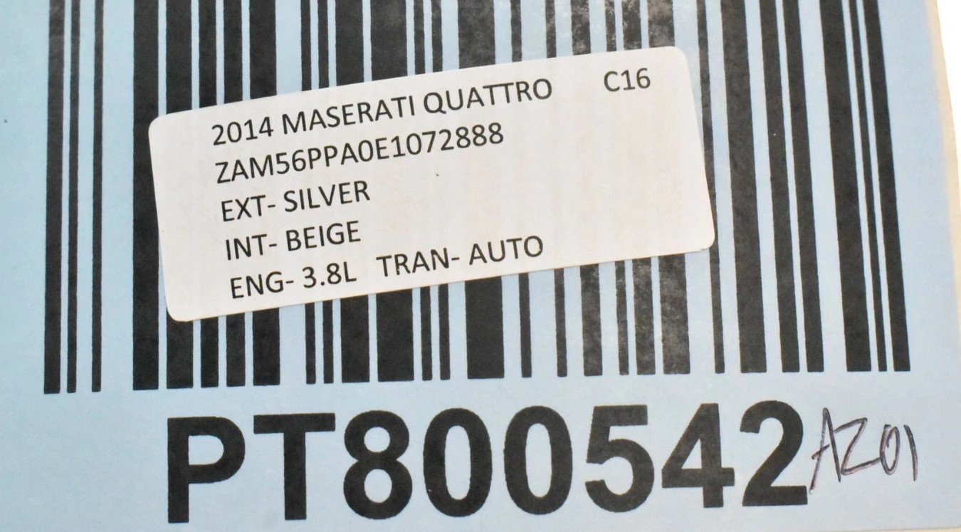 13-16 Maserati Quattroporte M156 Left Driver Side Dashboard Trim 670015095 OEM