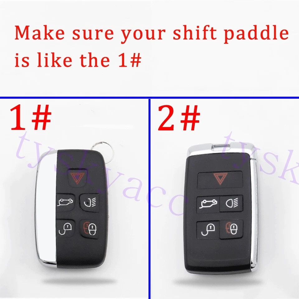 Estuche para llaves de fibra de carbono para Land Rover Smart Key Accesorios Foto 2 de 4