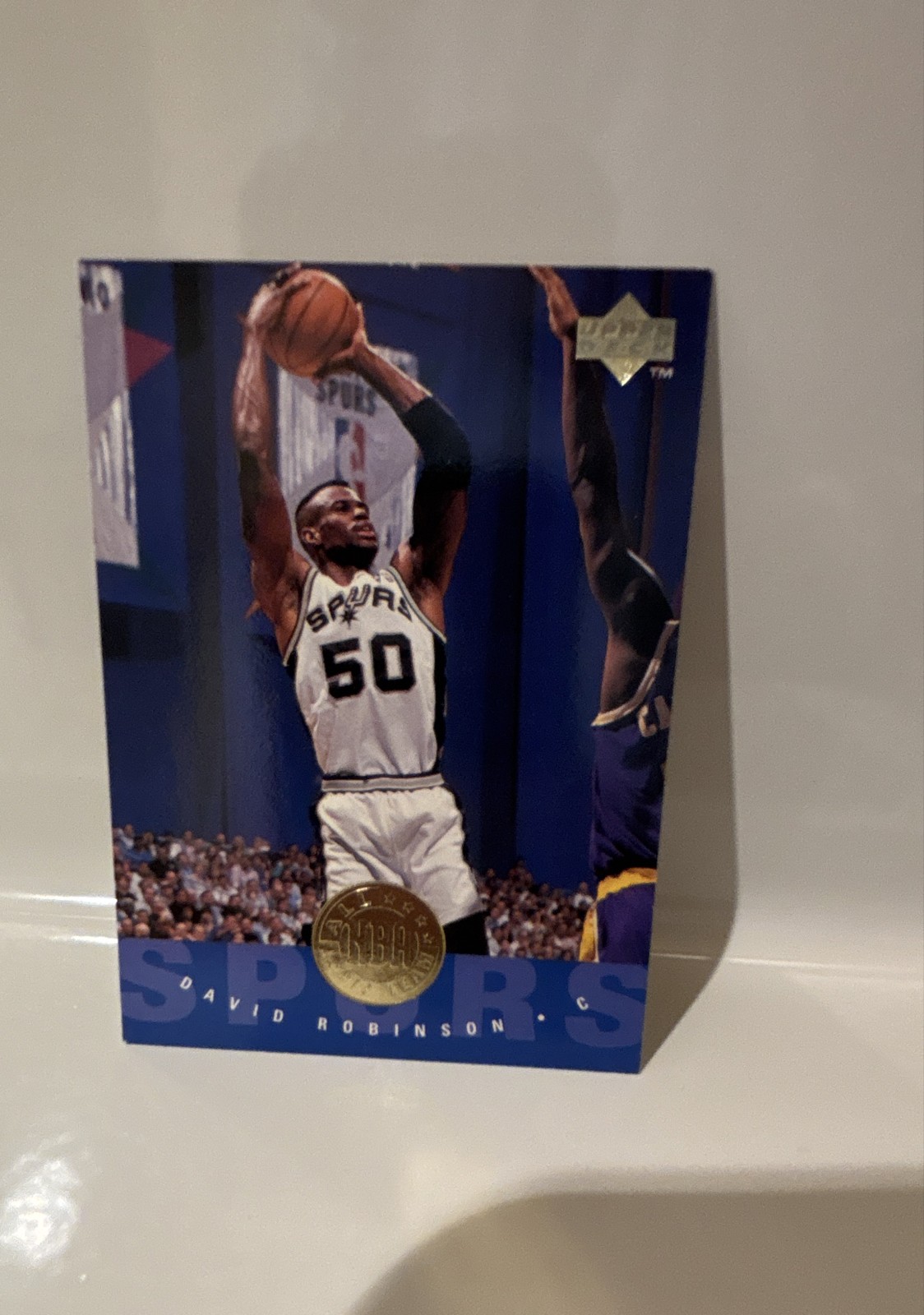 1995-96 Upper Deck - All-NBA David Robinson #168 Gold Electric Court
