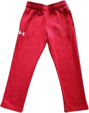 NWT Boys Under Armour Terry Preschool Pull On Fit Athletic Sweatpants PantSize 4