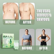 7-21Pcs GLP-1 Six-in-One Health Solution Oral Liquld,one Bottle to Target It All