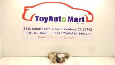 2007 LEXUS ES350 DRIVER SIDE AND CENTER REAR BELT BUCKLE ASSEMBLY 