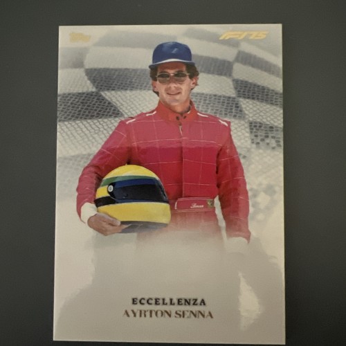 Topps F1 Eccellenza 2025 - ayrton senna - Veterano- legend