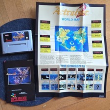 Thumbnail of ebay&reg; auction 206331937264 | ​SNES ActRaiser 2 Set mit Anleitung & seltenem Poster (Neuwertig)