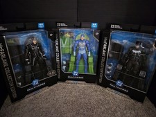 McFarlane Collector Edition Metron  Plus Platinum And Batman With Mobius Chair