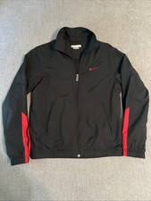 Vintage Nike Jacket Women  s S Lined Track Casual Gym Running Black