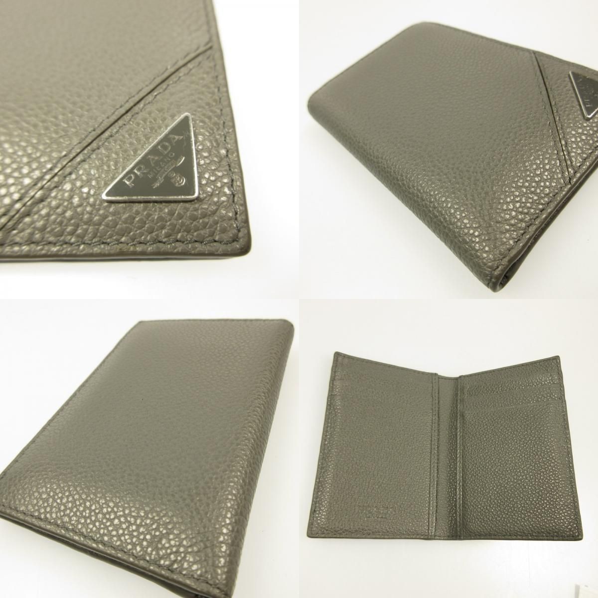 Prada Card Case 2MC101 Leather Mens/Casual Unisex Compact Bank Card Holder thumbnail 8