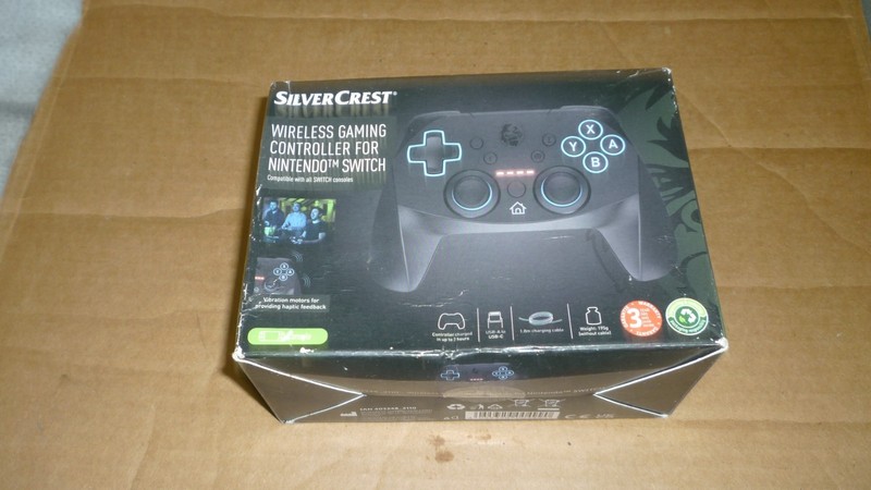 SilverCrest Wireless Gaming Controller For Nintendo Switch, still sealed in box