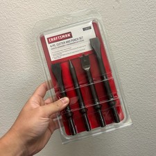 4-piece Air Hammer Chisel Set Demolition Pro Tools With Cutter Punch Attachm