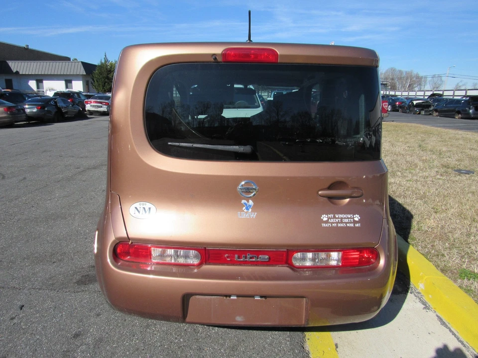 Nissan Cube 2011 espejo retrovisor lateral derecho dorado jengibre perla cah Foto 3 de 4