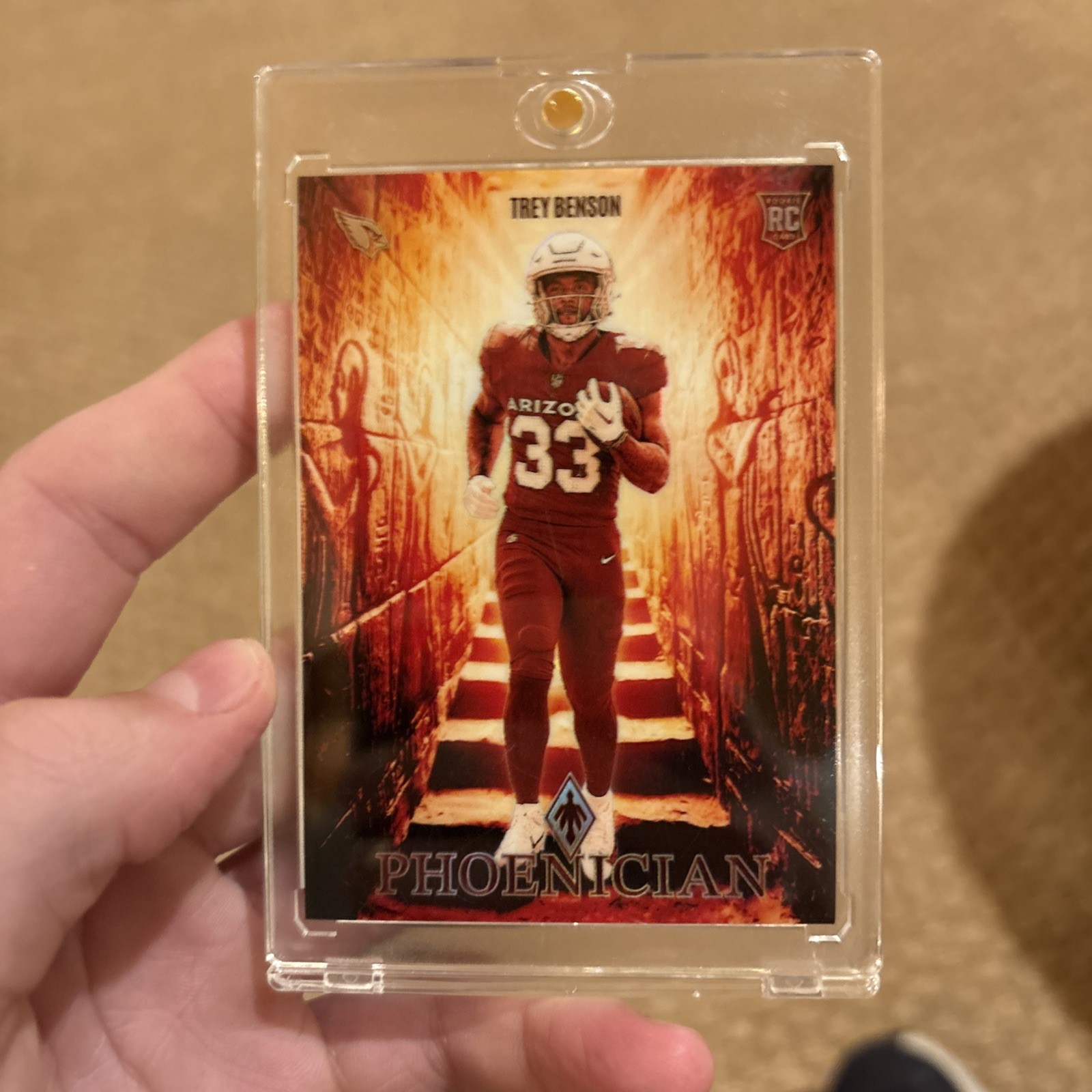 TREY BENSON 2024 PANINI PHOENIX #PHO-TBN PHOENICIAN ROOKIE RC CARDINALS SSP