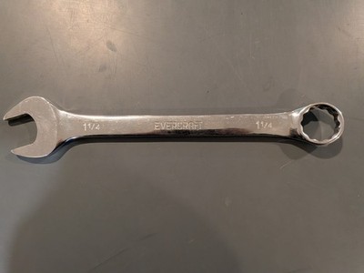 NAPA Evercraft 1-1/4'' Combination Wrench Chrome Vanadium 12-Point SAE Drop Forge