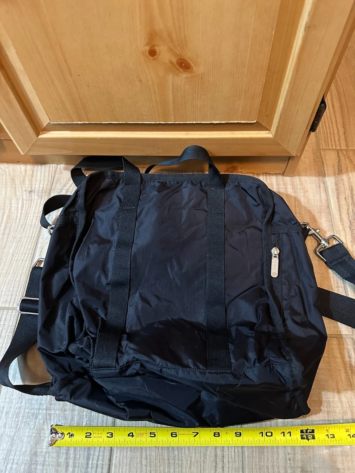 LeSPORTSAC Nw/oT Medium Black 10.5" H x 9" W x 3" D North/South Tote/ Crossbody - Image 2 of 4