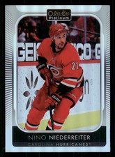 2021-22 O-Pee-Chee Platinum Rainbow #136 Nino Niederreiter