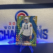 2025 Nic Scourton RC Reactive Yellow Panini Mosaic Carolina Panthers #391