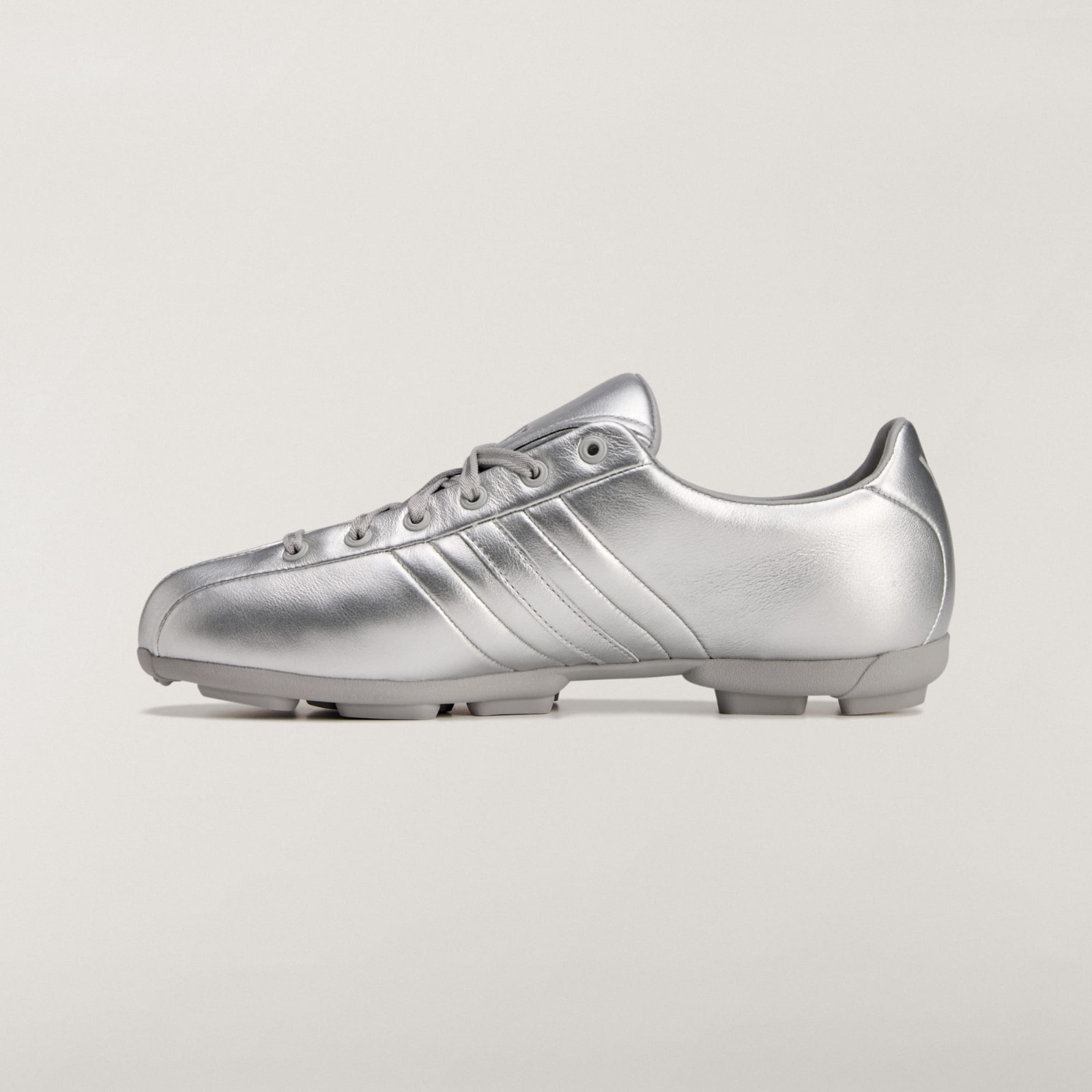 adidas Y-3 Field Leather Silver Metallic KI7112 Men's Size image 5